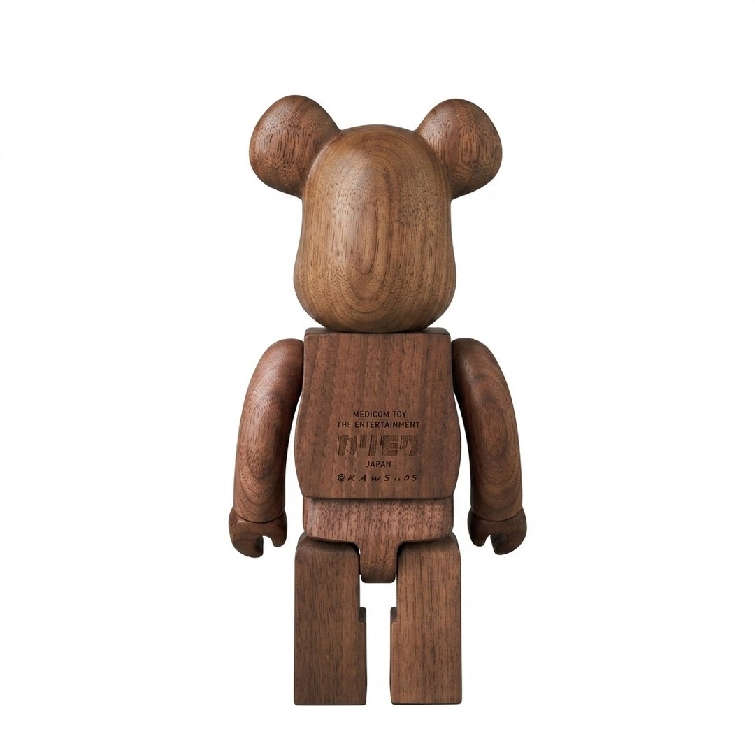 BE@RBRICK XX KAWS 400%, Грецкий орех — DEREBO